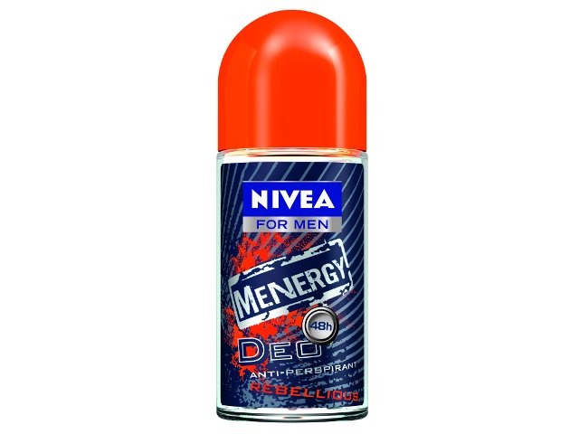 Nivea For Men Menergy Rebellious Roll-on interakcje ulotka roll-on - 50 ml