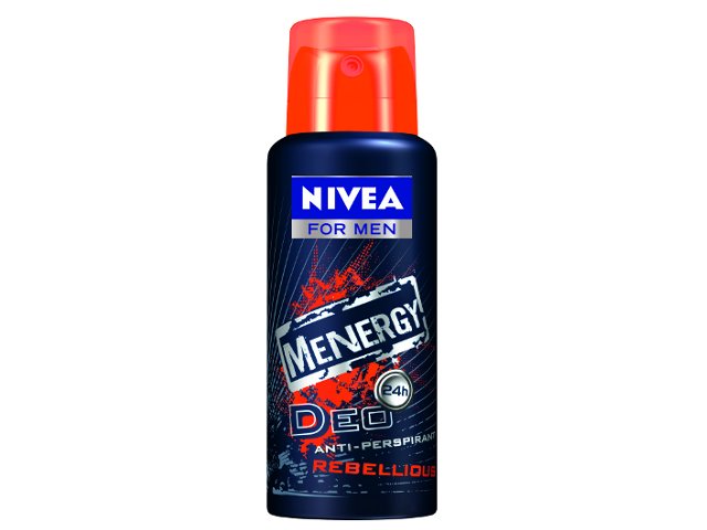 NIVEA FOR MEN MENERGY REBELLIOUS Spray interakcje ulotka   100 ml