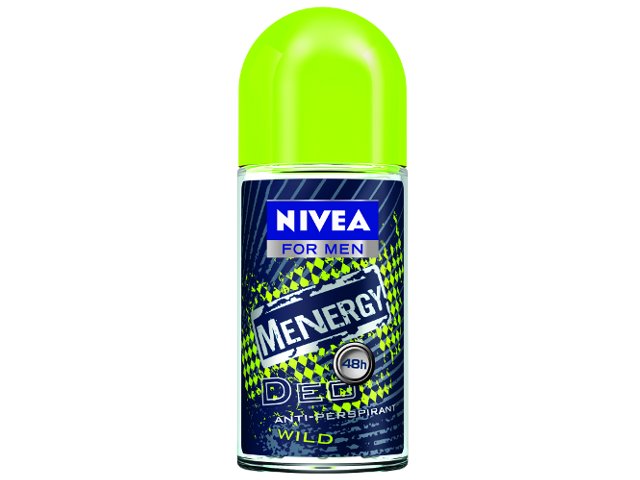 NIVEA FOR MEN MENERGY WILD Roll-on interakcje ulotka roll-on - 50 ml