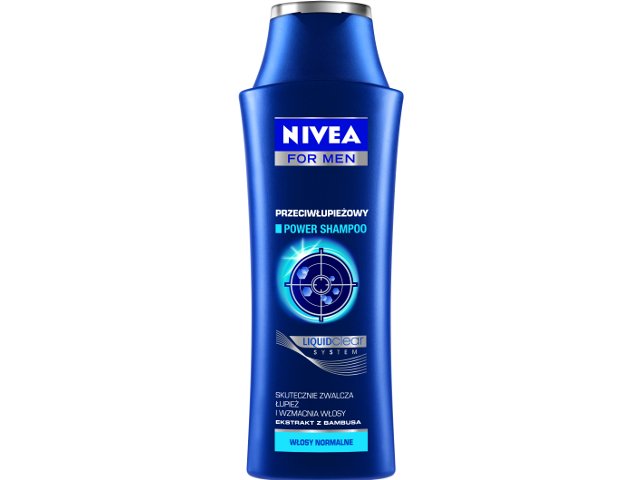 NIVEA FOR MEN POWER Szamp. p/łupież. interakcje ulotka szampon - 250 ml
