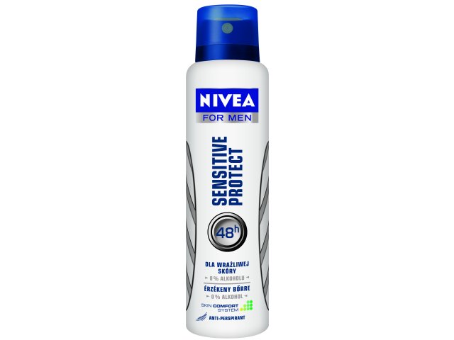 NIVEA FOR MEN SENSITIVE PROTECT Spray interakcje ulotka spray  150 ml