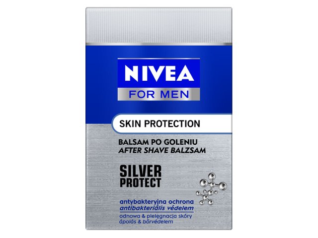 Nivea For Men Silver Protect Balsam po goleniu interakcje ulotka   100 ml