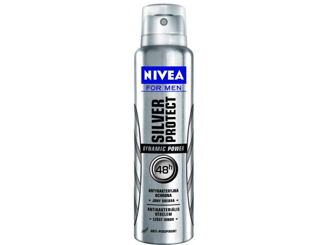 NIVEA FOR MEN SILVER PROTECT Spray DYNAMIC POWER interakcje ulotka spray - 150 ml