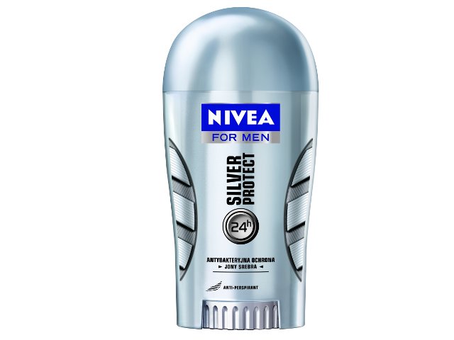 NIVEA FOR MEN SILVER PROTECT Sztyft interakcje ulotka   40 ml