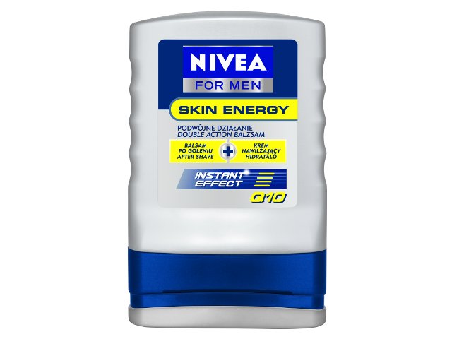 NIVEA FOR MEN SKIN ENERGY Bals. p/gol.Q10 interakcje ulotka   100 ml