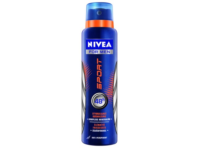 NIVEA FOR MEN SPORT Spray interakcje ulotka spray - 150 ml