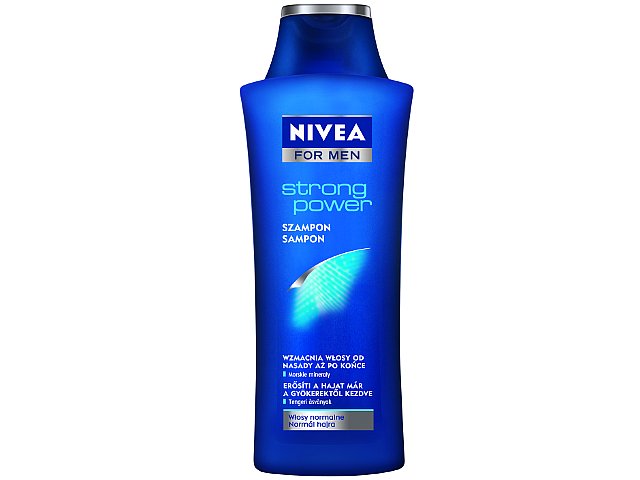 NIVEA FOR MEN STRONG POWER Szamp. wzmac.d/wł.normal. interakcje ulotka szampon - 400 ml
