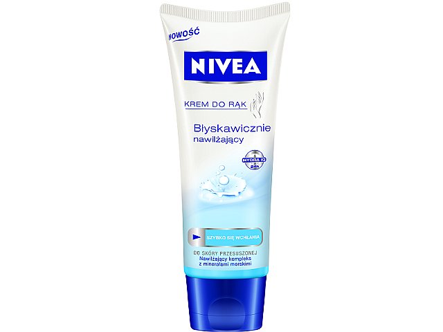 Nivea Krem do rąk błyskawicznie nawilżający interakcje ulotka krem - 75 ml (tub.)