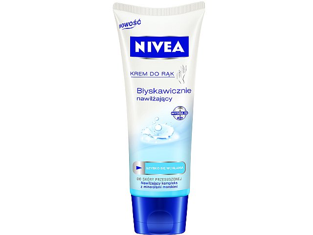 Nivea Krem do rąk błyskawicznie nawilżający interakcje ulotka krem  75 ml (tub.)