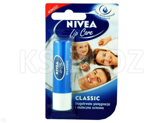 Nivea Lip Care Pomadka pielęgnująca interakcje ulotka sztyft  1 szt.