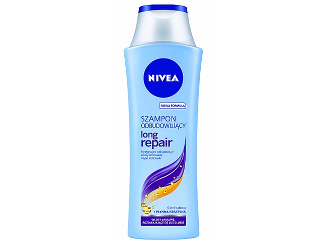 NIVEA LONG REPAIR Szampon d/wł. interakcje ulotka szampon - 250 ml