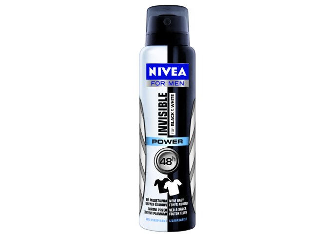 NIVEA MEN INVISIBLE Black&White POWER interakcje ulotka spray - 250 ml