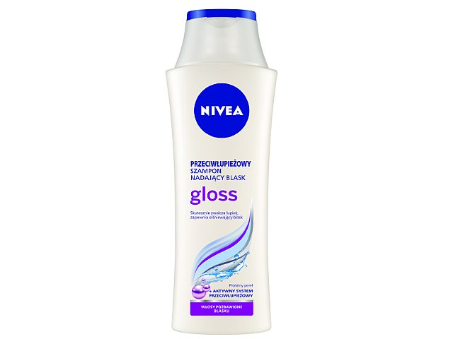 NIVEA PURE GLOSS Szampon p/łupież. interakcje ulotka szampon - 250 ml