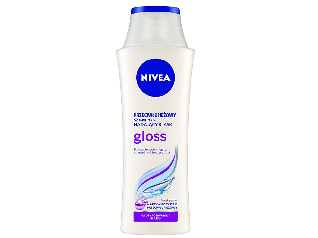 NIVEA PURE GLOSS Szampon p/łupież. interakcje ulotka szampon  250 ml