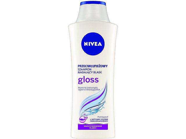 NIVEA PURE GLOSS Szampon p/łupież. interakcje ulotka szampon  400 ml