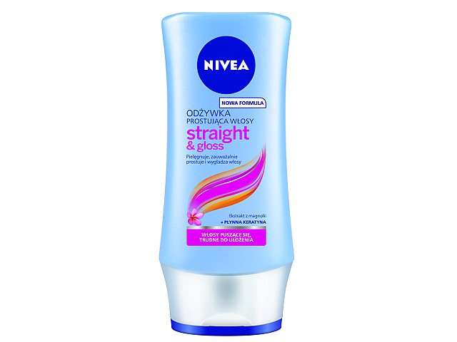 NIVEA STRAIGHT & EASY Odżywka d/wł. interakcje ulotka odżywka - 200 ml