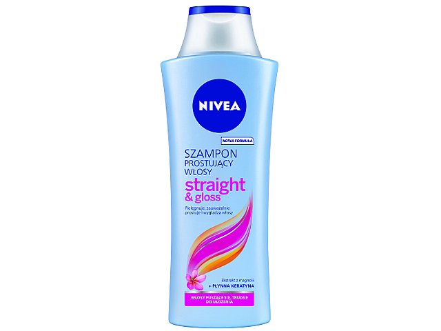 NIVEA STRAIGHT & EASY Szampon prost.włosy interakcje ulotka   400 ml