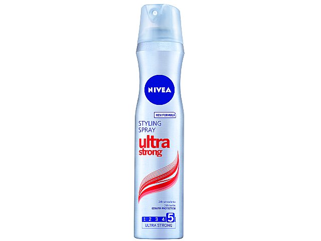 Nivea Style Ultra Strong Lakier do włosów interakcje ulotka lakier  250 ml