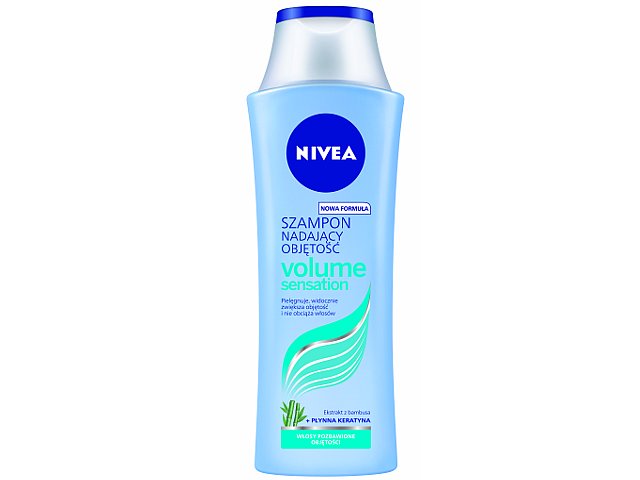 NIVEA STYLE VOLUME SENSATION Szampon Zwiększona Objętość interakcje ulotka szampon - 250 ml