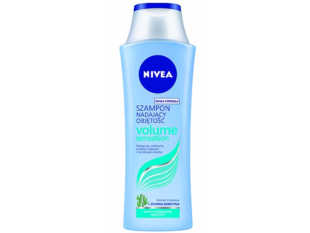 NIVEA STYLE VOLUME SENSATION Szampon Zwiększona Objętość interakcje ulotka szampon  250 ml