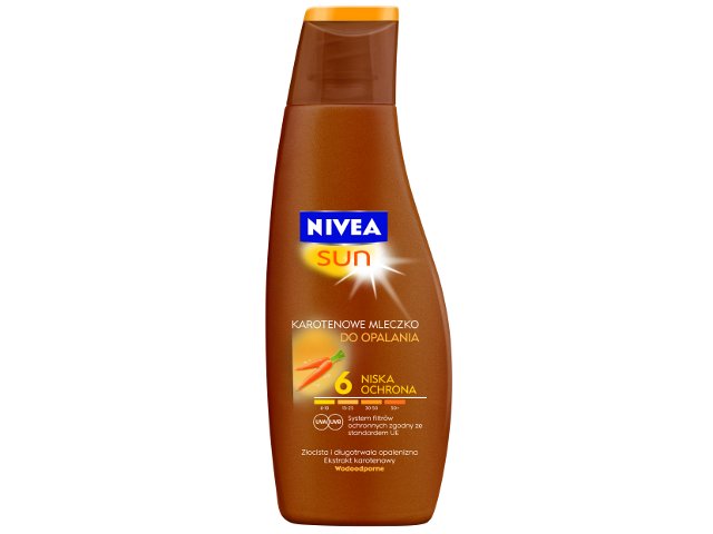 Nivea Sun Karotenowe Mleczko SPF 6 interakcje ulotka mleczko - 200 ml