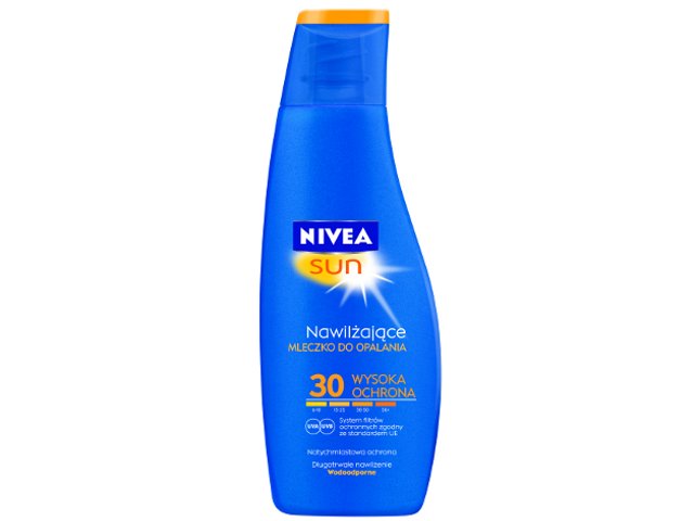 NIVEA SUN NAWILŻAJĄCE Mlecz. do opal. SPF 30 interakcje ulotka  - 200 ml