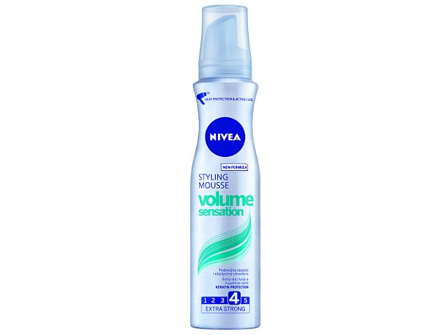 Nivea Volume Sensation Pianka do włosów zwiększająca objętość interakcje ulotka pianka  150 ml