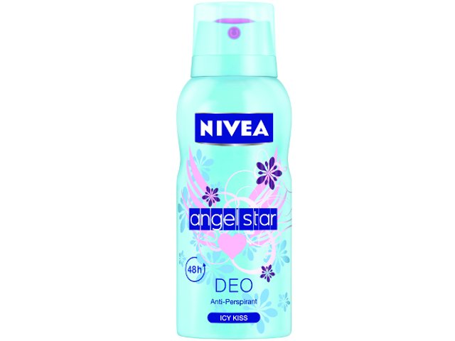 NIVEA WOMAN ANGEL STAR ICY KISS Spray interakcje ulotka spray  100 ml