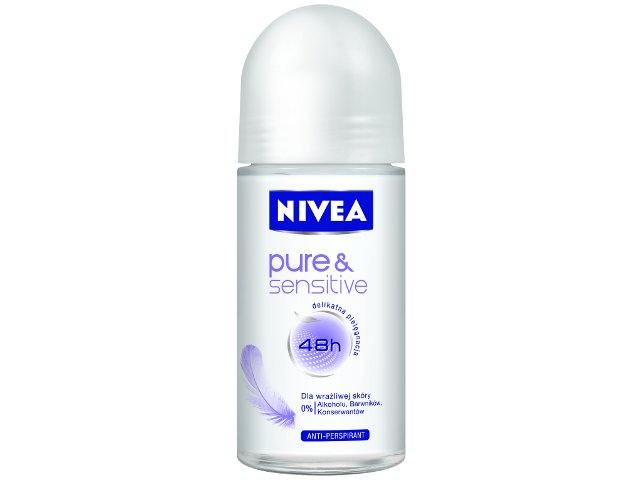 NIVEA Woman DEO PURE & SENSITIVE interakcje ulotka roll-on - 50 ml