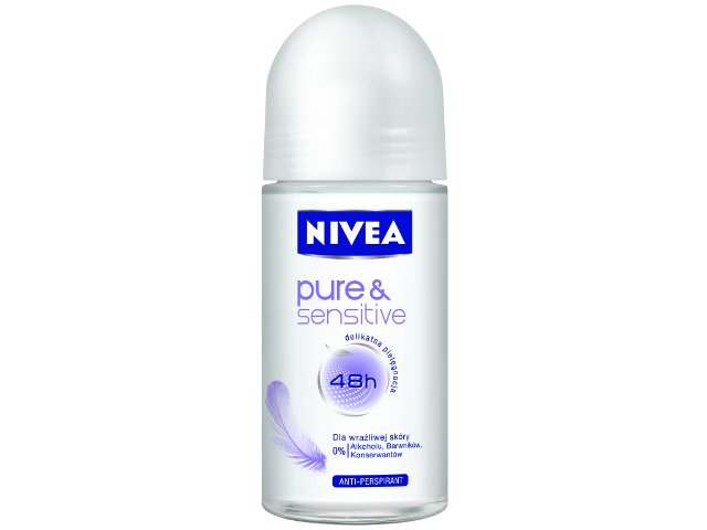 NIVEA Woman DEO PURE & SENSITIVE interakcje ulotka roll-on  50 ml