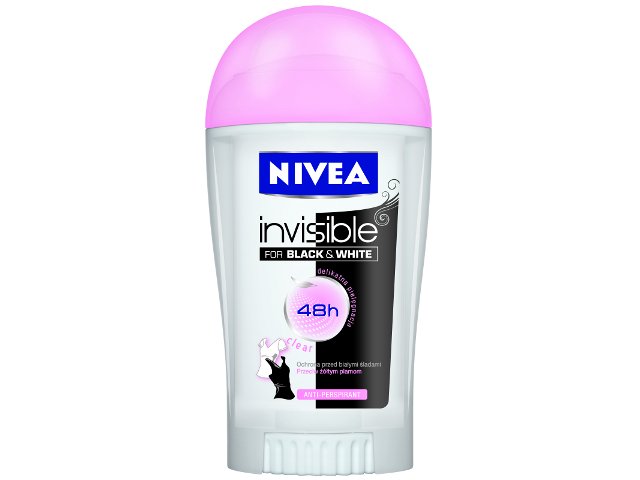 NIVEA WOMAN INVISIBLE Black&White DEO CLEAR interakcje ulotka sztyft - 40 ml