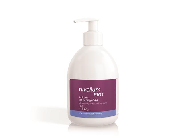 Nivelium Pro Balsam do twarzy i ciała skóra sucha i atopowa interakcje ulotka balsam  400 ml