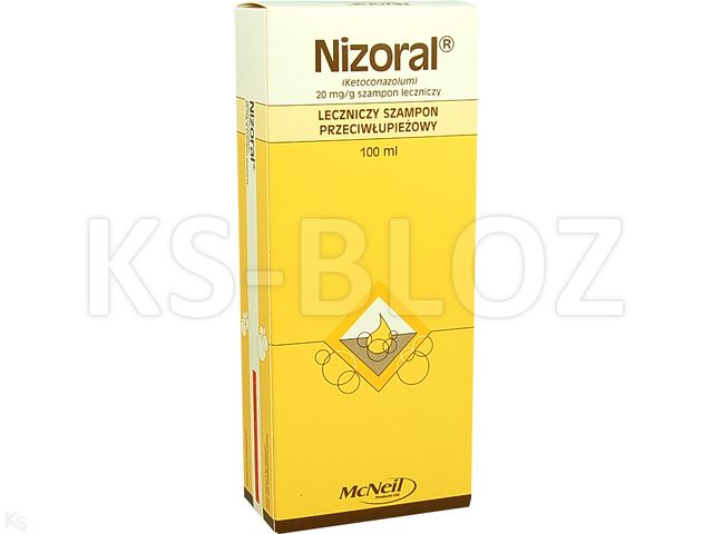 Nizoral interakcje ulotka szampon leczniczy 20 mg/g 100 ml