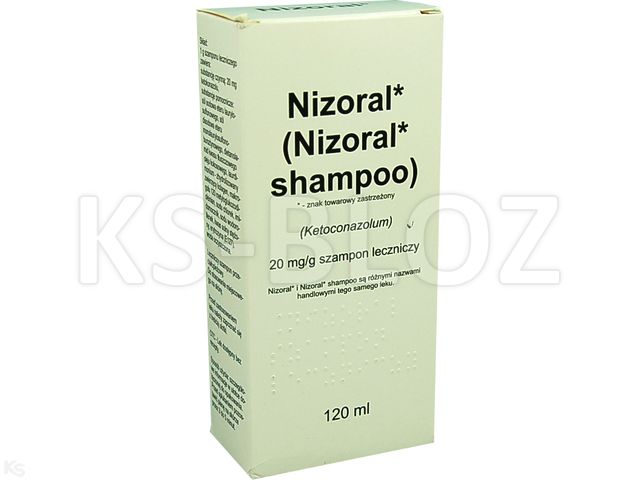 Nizoral interakcje ulotka szampon leczniczy 20 mg/g 120 ml | butelka