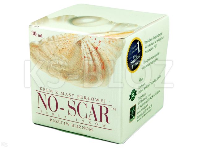 No-Scar Krem interakcje ulotka   30 ml