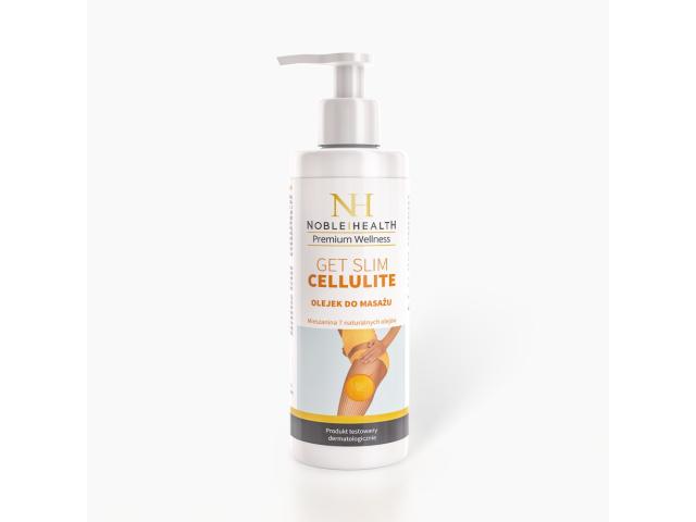 Noble Health Get Slim Cellulite Olejek do masażu interakcje ulotka olejek - 200 g
