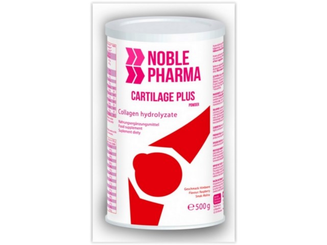 Noble Pharma Cartilage Plus Proszek smak malinowy interakcje ulotka  4 g 500 g