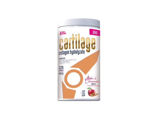 Noble Pharma Cartilage Plus smak jabłko-cynamon interakcje ulotka proszek - 500 g