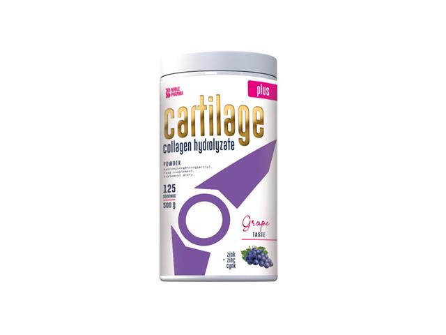 Noble Pharma Cartilage Plus smak winogrono interakcje ulotka proszek  500 g