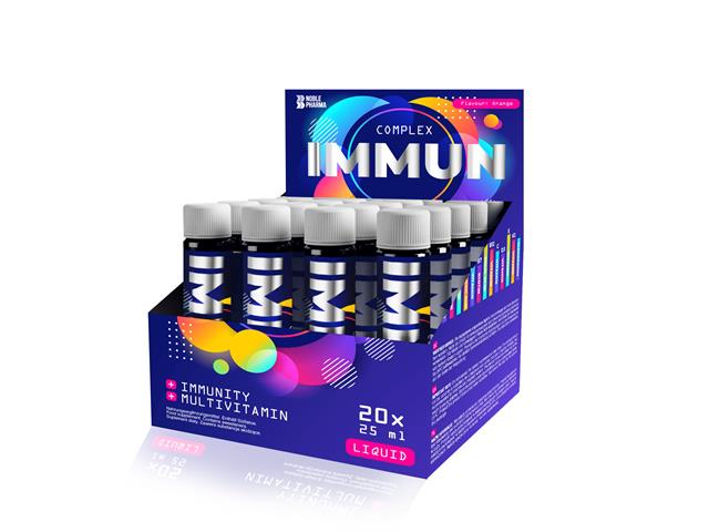 Noble Pharma Immun interakcje ulotka płyn  20 fiol. po 25 ml