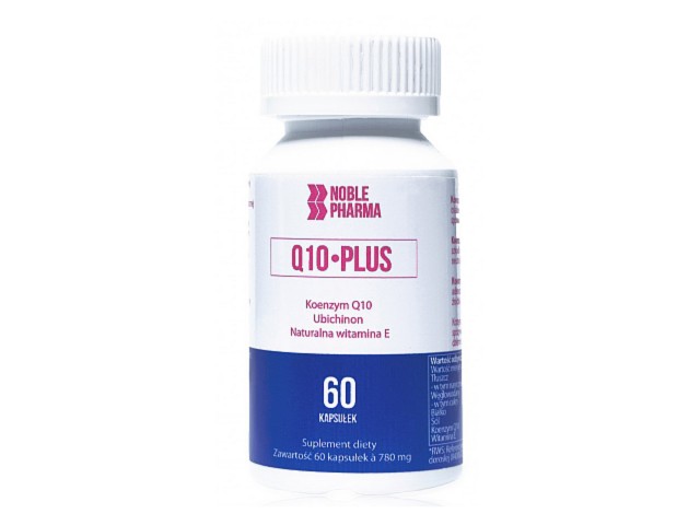 Noble Pharma Koenzym Q10 Plus interakcje ulotka kapsułki - 60 kaps.