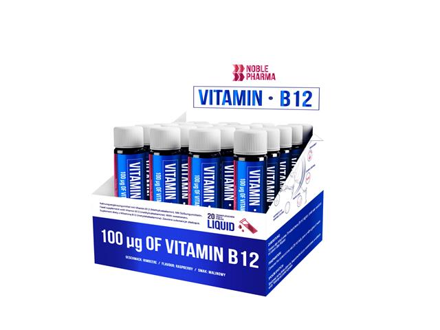 Noble Pharma Vitamin B12 interakcje ulotka płyn  20 fiol. po 25 ml