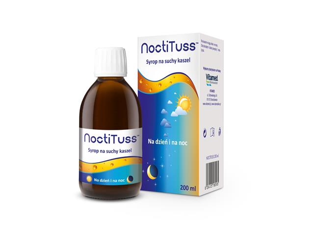 Noctituss Syrop na suchy kaszel interakcje ulotka   200 ml