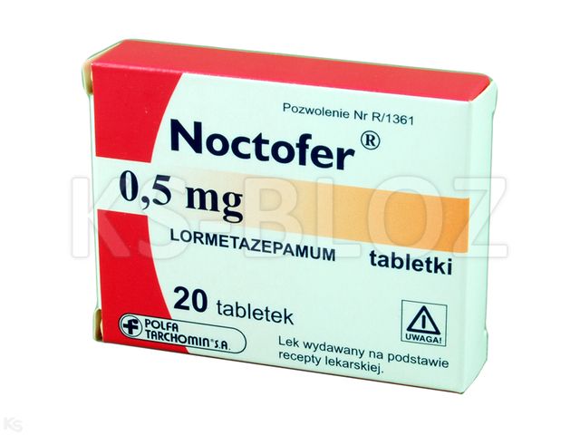 Noctofer interakcje ulotka tabletki 500 mcg 20 tabl. | blister