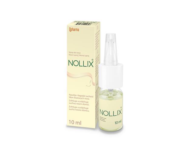 Nollix interakcje ulotka spray  10 ml