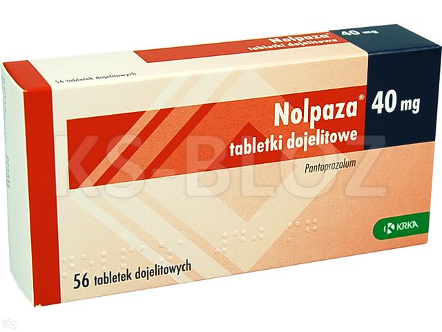 Nolpaza 40 interakcje ulotka tabletki dojelitowe 40 mg 