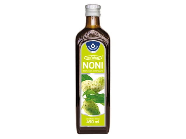 Noni Sok Z Owoców Noni 100% interakcje ulotka sok  490 ml