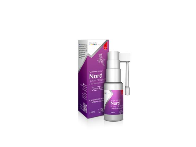 Nord Spray do gardła interakcje ulotka spray - 20 ml