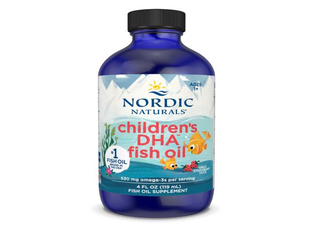 Nordic Naturals Children's DHA 530 mg strawberry interakcje ulotka płyn  119 ml