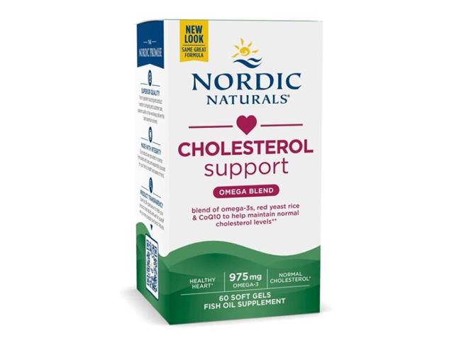 Nordic Naturals Cholesterol Support interakcje ulotka kapsułki miękkie  60 kaps.